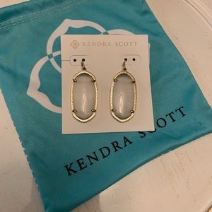 Kendra Scott Slate Cats Eye Elle Earrings